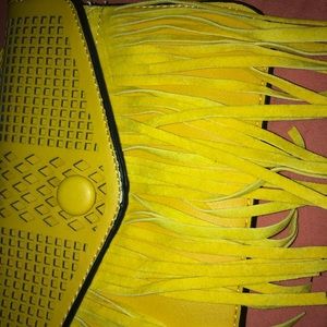 Yellow purse